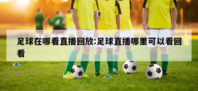 足球在哪看直播回放:足球直播哪里可以看回看