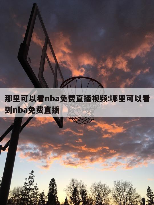 那里可以看nba免費(fèi)直播視頻:哪里可以看到nba免費(fèi)直播